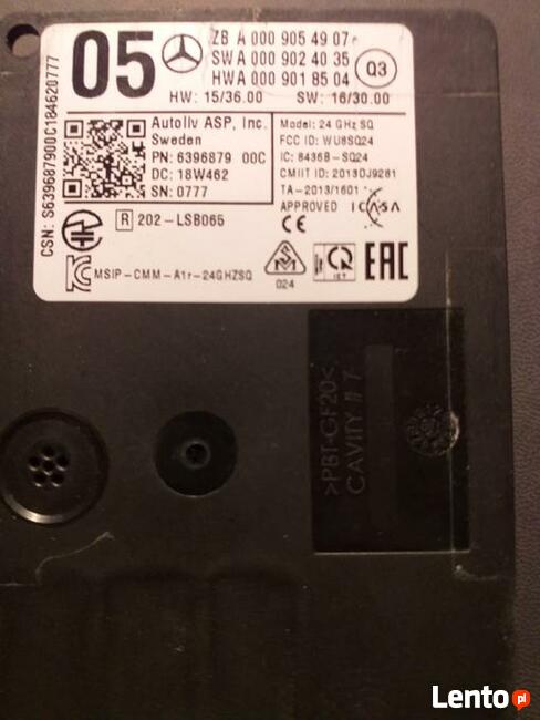 Sprzedam czujnik radarowy do Mercedesa