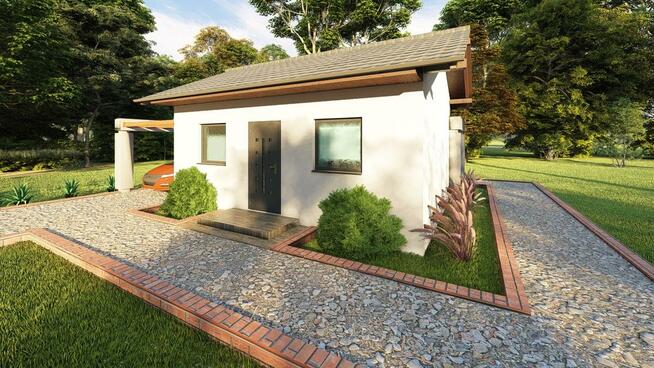 Projekt domu ZG15a - na zgłoszenie bez pozwolenia