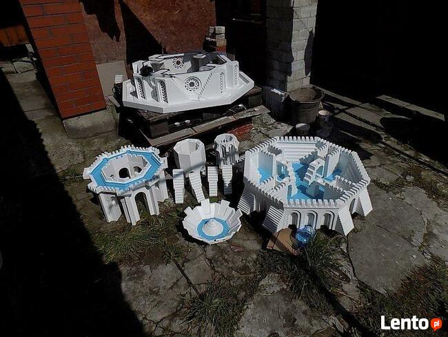 Gratis - nowa technika budowy form 3d - fontanny ze świecami