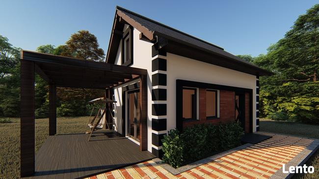 Projekt domu ZG117a - na zgłoszenie bez pozwolenia