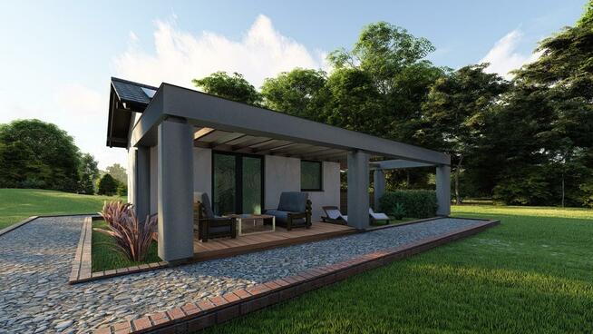 Projekt domu ZG15a - na zgłoszenie bez pozwolenia