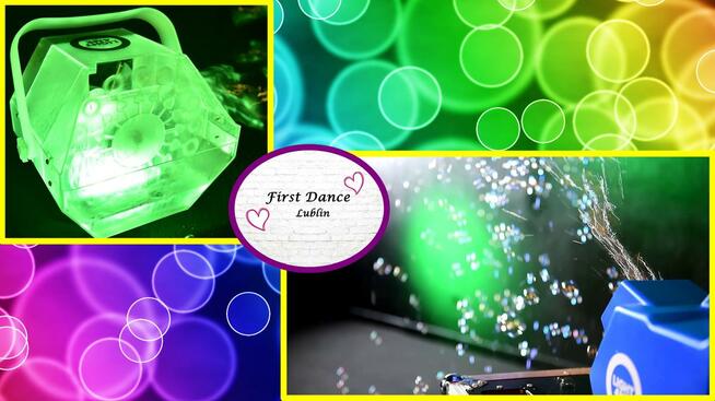 Wynajem maszyny do baniek mydlanych