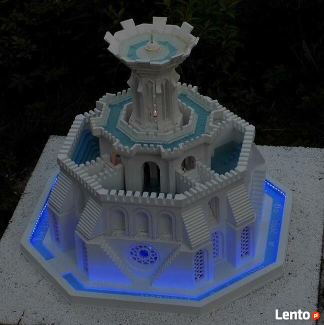 Gratis - nowa technika budowy form 3d - fontanny ze świecami