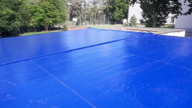 Przezroczysta plandeka, roleta na taras producent Warszawa