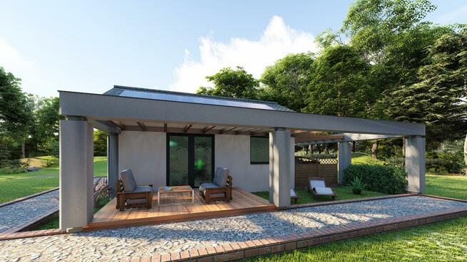 Projekt domu ZG15a - na zgłoszenie bez pozwolenia