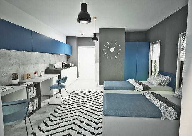 Nowa inwestycja RUBIKON - mikroapartamenty 20m2