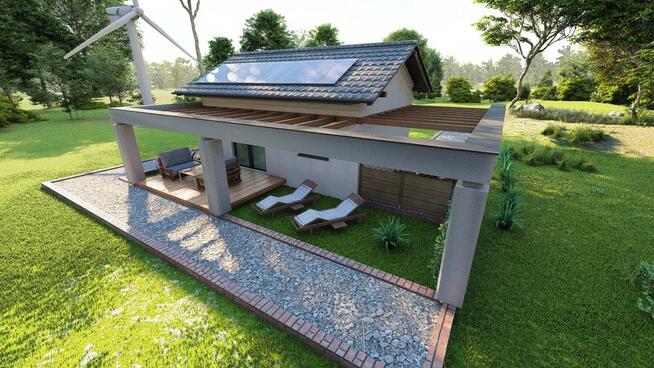 Projekt domu ZG15a - na zgłoszenie bez pozwolenia