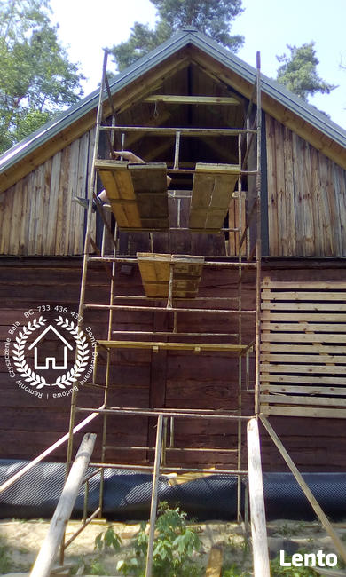 Domki tarasy budowa remonty wszystko z drewna