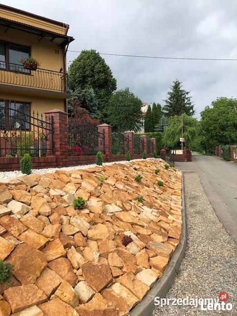 Płaski kamień do ogrodu