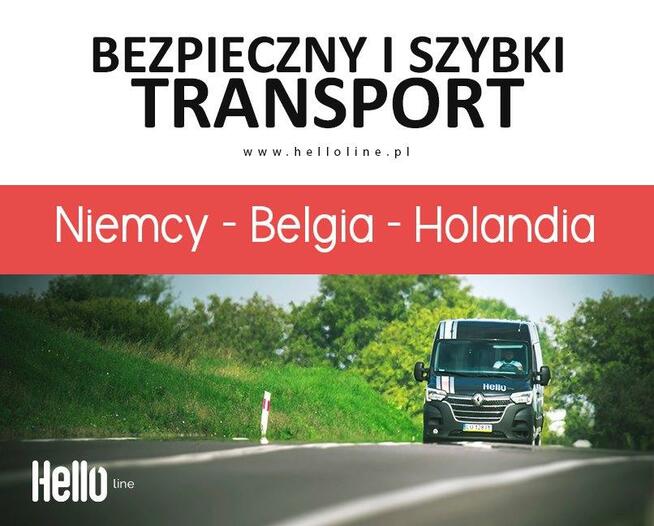 Przewóz osób i przesyłek na trasie Polska, Niemcy, Holandia