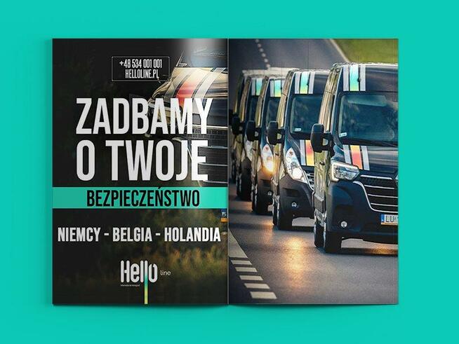 Przewóz osób i przesyłek na trasie Polska, Niemcy, Holandia