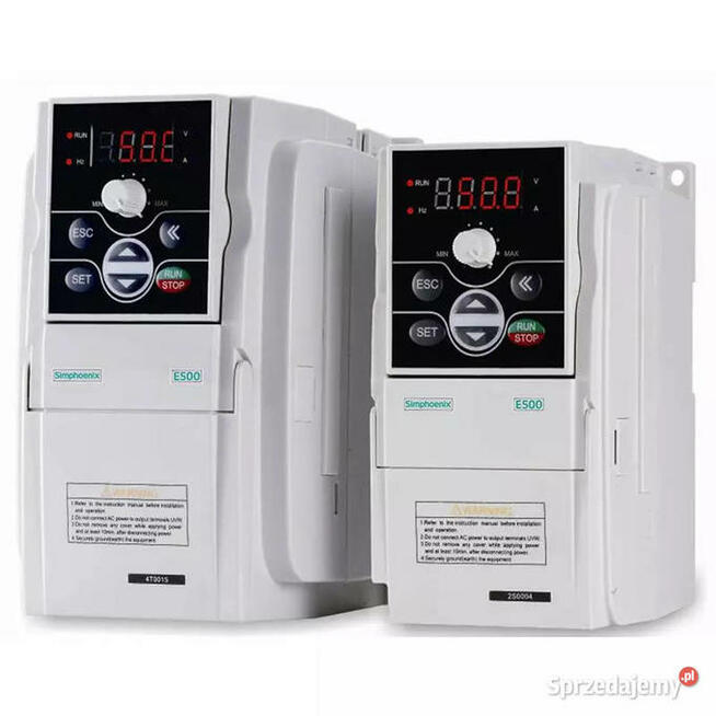 Falownik 3-fazowy 3x400V 7,5kW 17A E500-4T0075B Osiołek