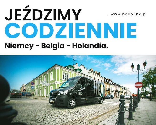 Przewóz osób i przesyłek na trasie Polska, Niemcy, Holandia