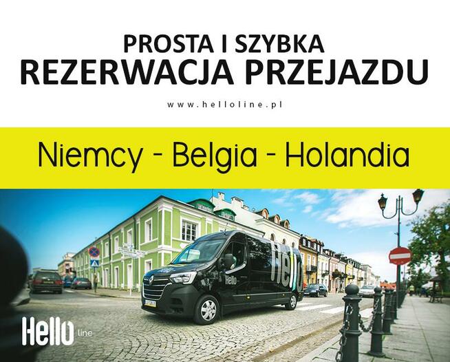Przewóz osób i przesyłek na trasie Polska, Niemcy, Holandia