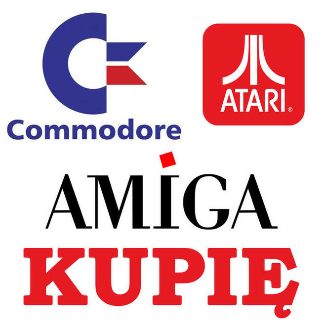 Kupię komputery Atari, Commodore, Amiga, płacę gotówką.