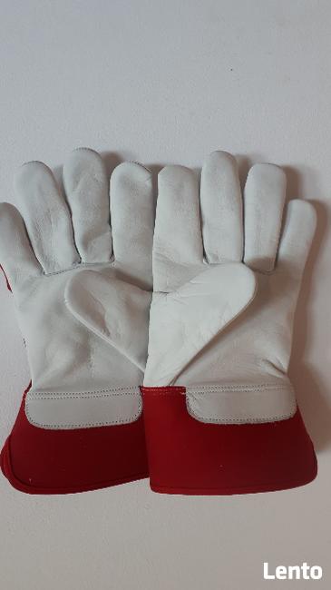 Rękawice monterskie, skóra kozia, CENA HURTOWA 11ZŁ BRUTTO