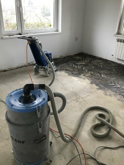 Usuwanie subitu, lepiku, szlifowanie betonu, lastryko