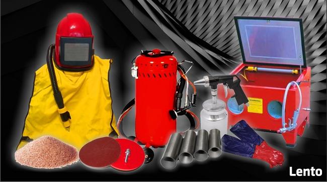 Piaskarka syfonowa 38L + ścierniwo 25 KG