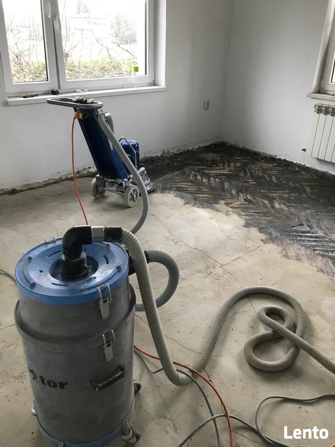 Usuwanie subitu, lepiku, szlifowanie betonu, lastryko
