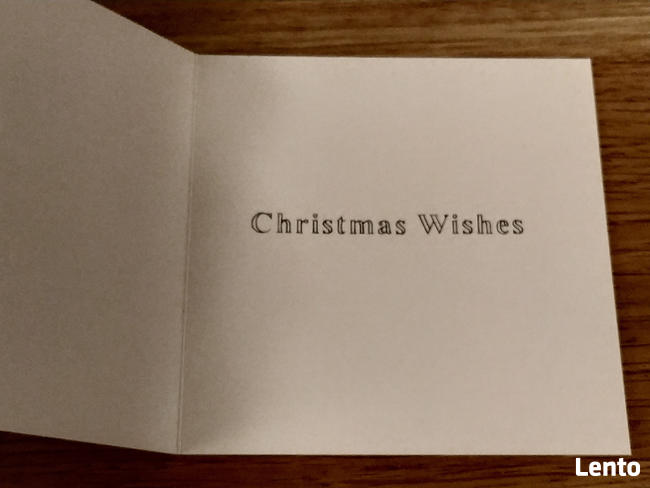 Kartki świąteczne z kopertami Marks & Spencer - 14 sztuk