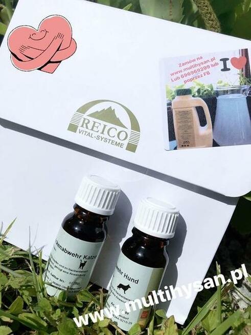 Naturalny olejek na kleszcze i pchły Reico Vital pies/ kot
