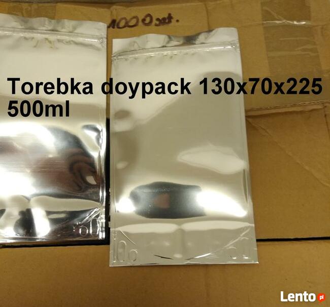 Torebka strunowa Doypack 130x225x70 500ml/1000szt.