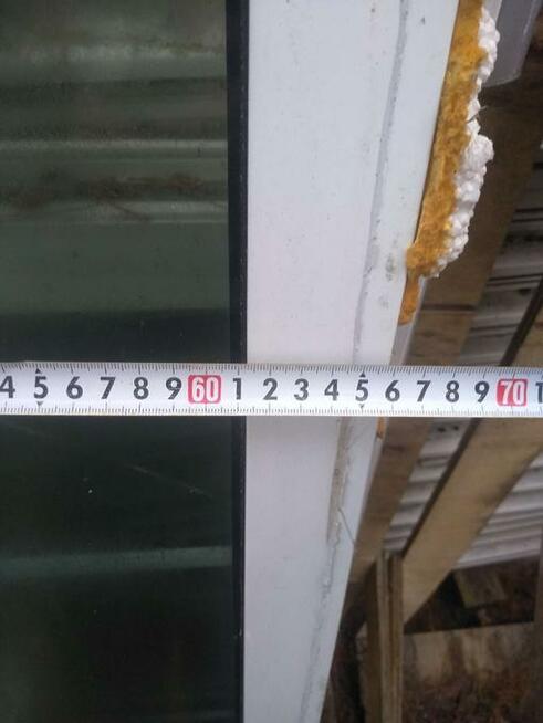 Okno Witryna aluminiowa 66 x 225 cm 660 x 2250 mm
