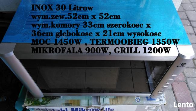 Mikrofala Stal Inox 30lit. Do Zabudowy