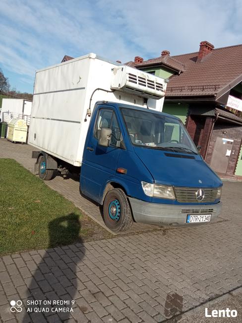 Mercedes sprinter 2,9 TD, rok 2000, chłodnia