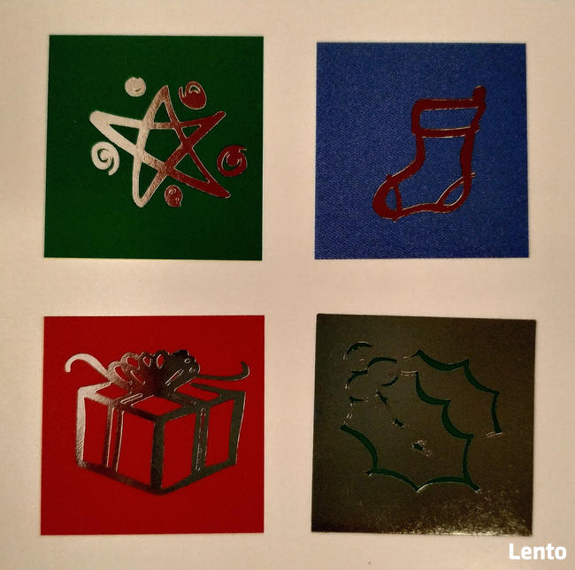 Kartki świąteczne z kopertami Marks & Spencer - 17 sztuk