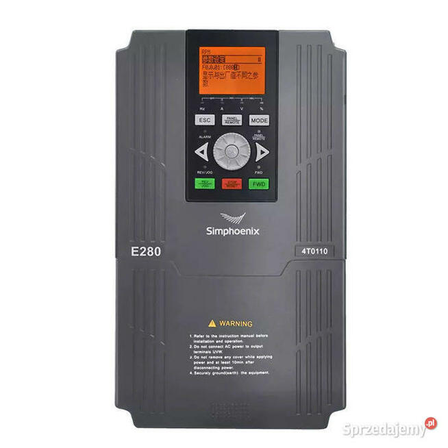 Falownik 3-fazowy 3x400V 5,5kW 13A E280-4T0055G/4T0075P