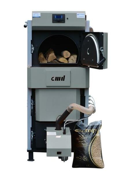 Kocioł piec na pellet i drewno certyfikowany ecodesign 20 kW