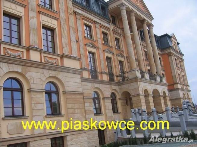 Płyty szlifowane z piaskowca elewacyjne dekoracyjne