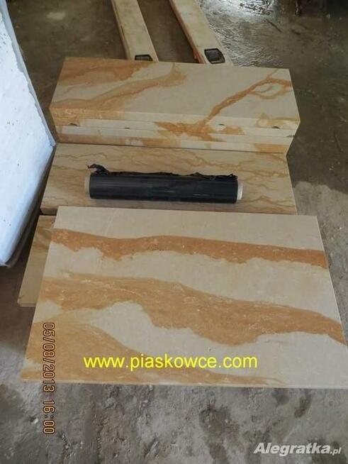 Płyty szlifowane z piaskowca elewacyjne dekoracyjne