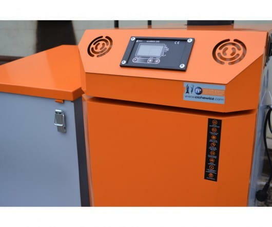 Kocioł z podajnikiem na ekogroszek Ecowarmer 25 kW 5 klasy