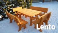 Meble ogrodowe drewniane z drewna. transport 180 zł