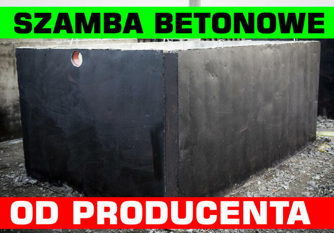 szamba betonowe ,zbiorniki ,deszczówka