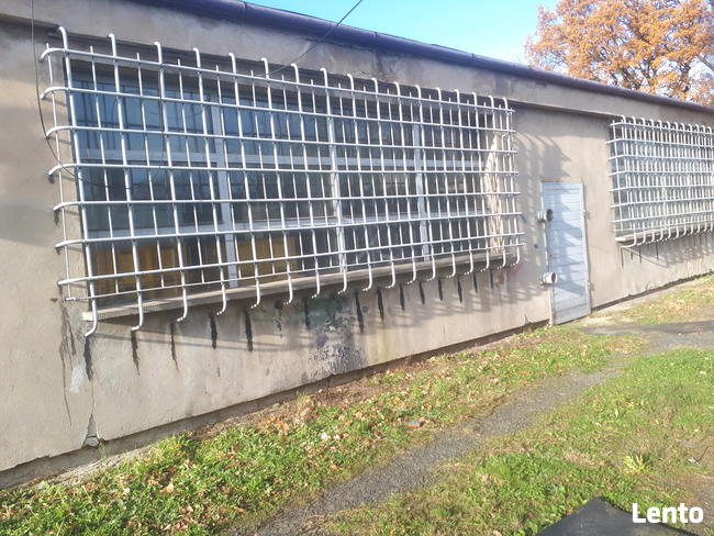 Hala ,pomieszczenia magazynowe barak biurowy łącznie 660 m 2