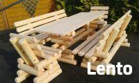 Meble ogrodowe barowe drewniane z drewna . transport 180 zł
