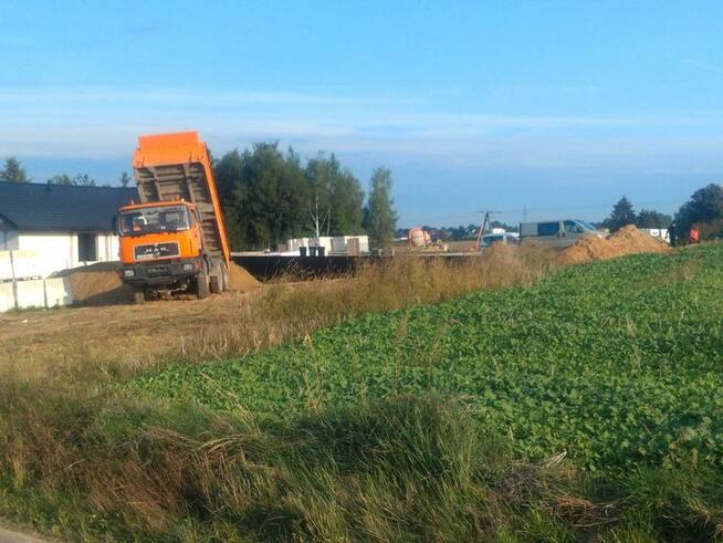 USŁUGI TRANSPORTOWE piach, beton,kruszywa ZAPRASZAMY