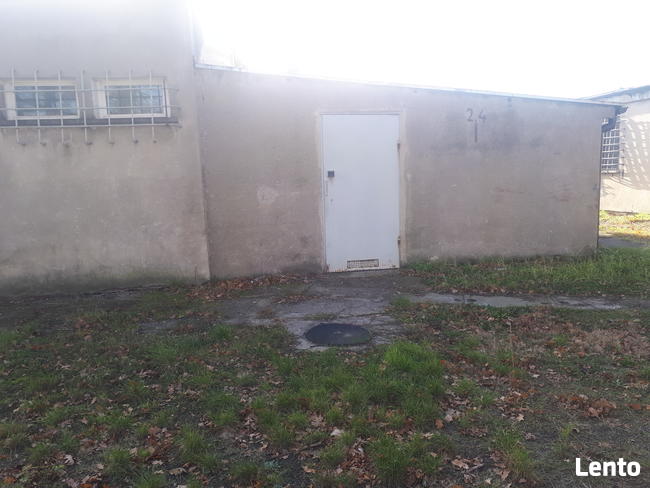 Hala ,pomieszczenia magazynowe barak biurowy łącznie 660 m 2