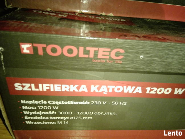 Szlifierka kątowa 125 mm 1200W regulacja obrotów