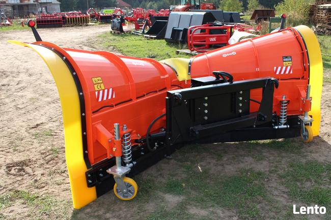 Profesjonalny pług śnieżny 240 cm - komunalny - model 2