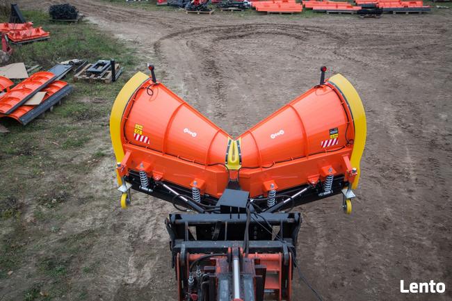 Profesjonalny pług śnieżny 240 cm - komunalny - model 2