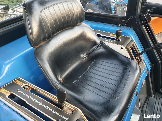 Mini Traktorek wolnobieżny 14KM ISEKI TU140F kabina TUZ pług