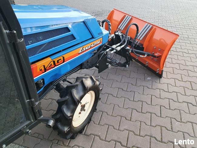 Mini Traktorek wolnobieżny 14KM ISEKI TU140F kabina TUZ pług