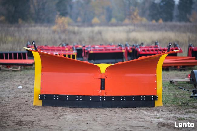 Profesjonalny pług śnieżny 240 cm - komunalny - model 2