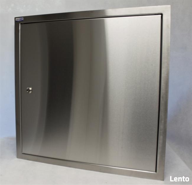 Drzwiczki rewizyjne instalacyjne 600x600 INOX