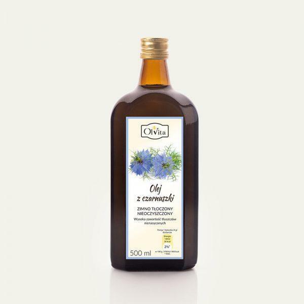 Olej z czarnuszki egipskiej 500ml OLVITA