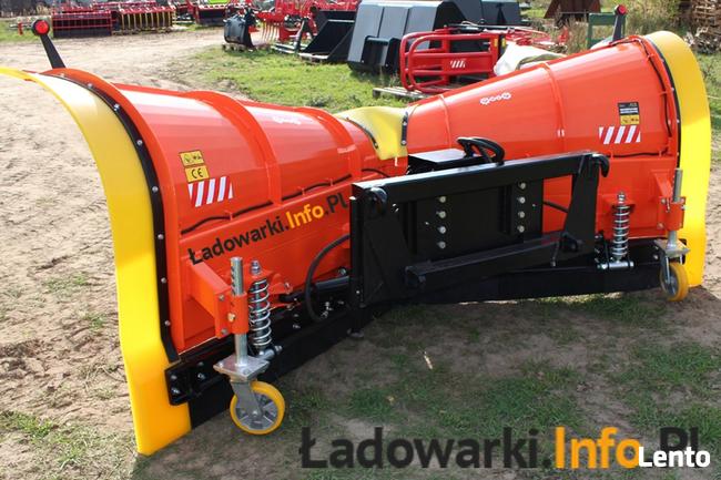 Profesjonalny pług śnieżny 240 cm - komunalny - model 2